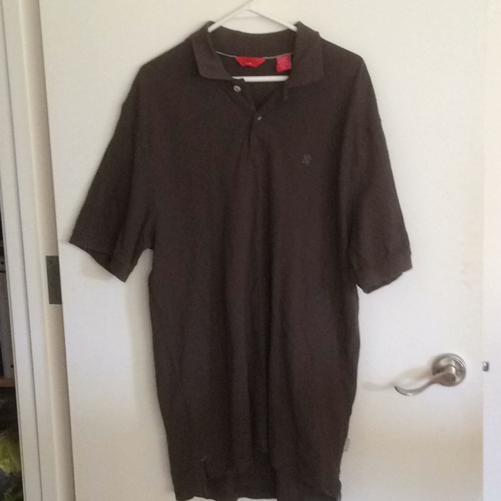Men’s brown polo shirt Izod brand, size L